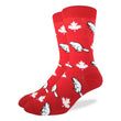 Canada Beaver Men's Crew Socks