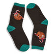 Candy Cane Sloth Kids Crew Socks (M/L)